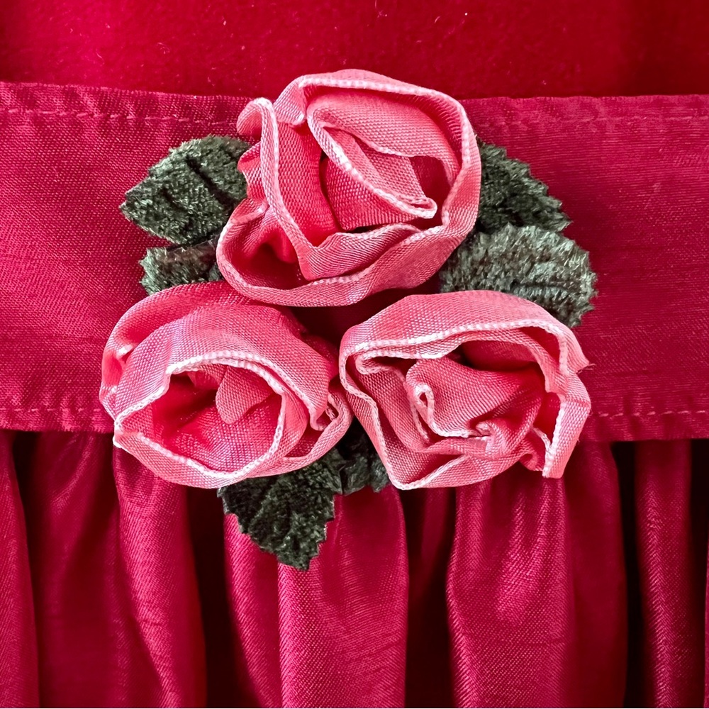 Elegant Red Kids Formal Dress - Picture 3 of 8